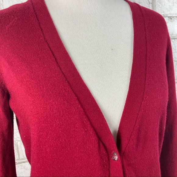 Express Rhinestone Button Cardigan Size Medium - Picture 4 of 9